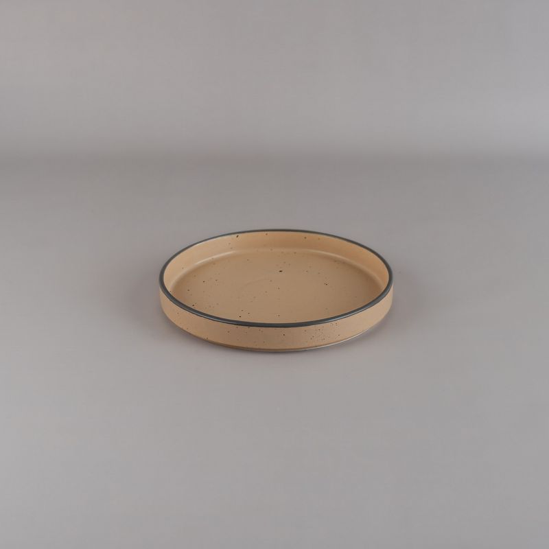 Plato-recto-21cm-Sand