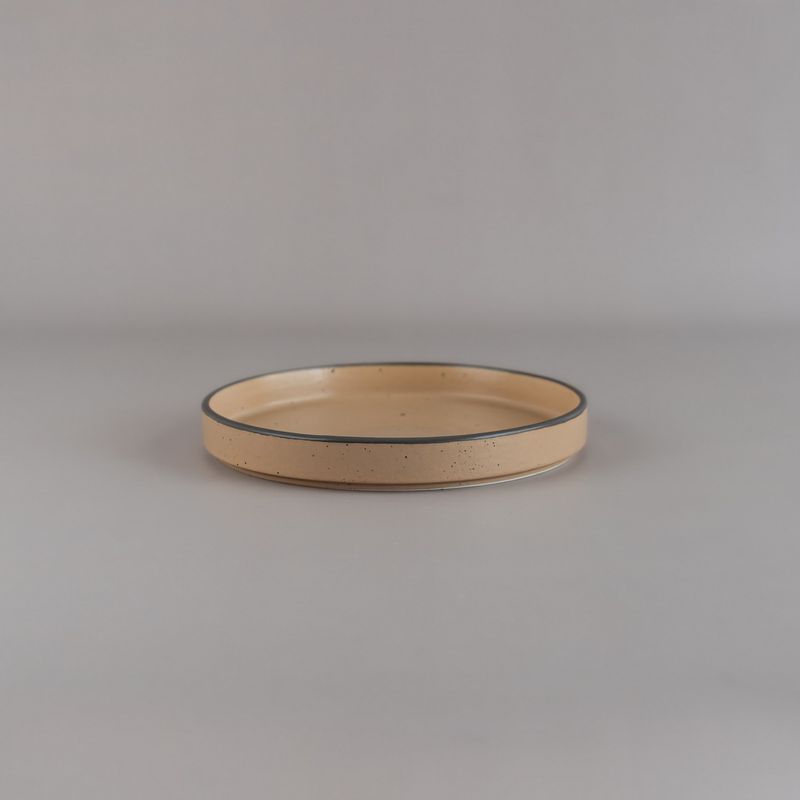 Plato-recto-21cm-Sand