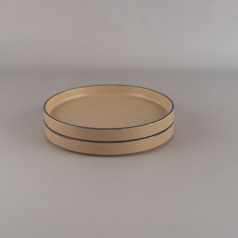 Plato-recto-25cm-Sand