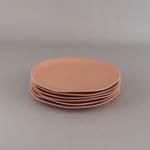 Plato playo 25cm Pastel Peach