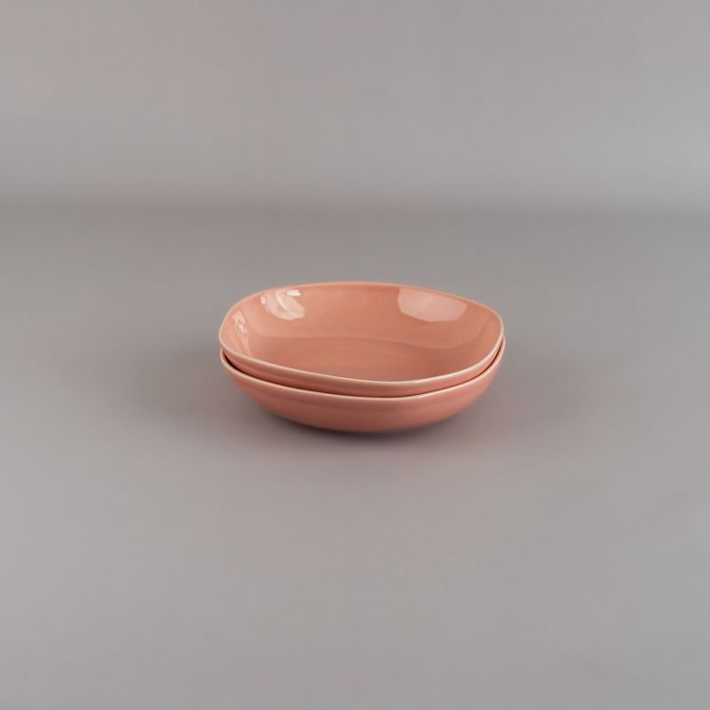 Plato-hondo-19cm-Pastel-Peach