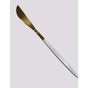 Cuchillo asado Metro blanco - Set x 6